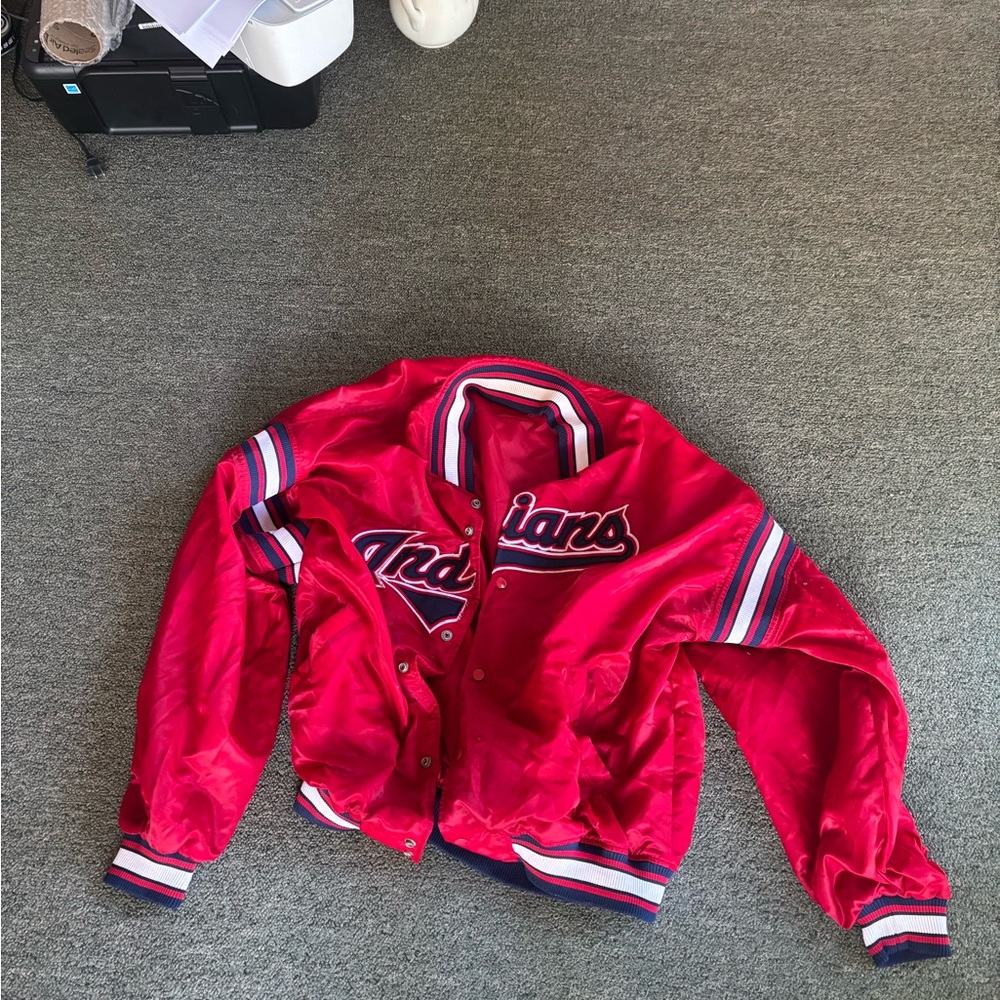 STARTER Red Authentic Jacket - Picture 3 of 5